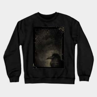 Raven Night Sky Crewneck Sweatshirt